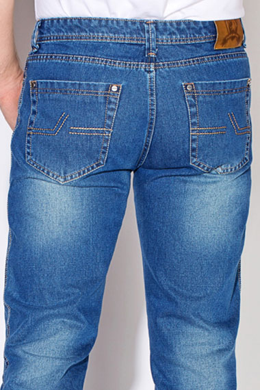 джинсы светло синие